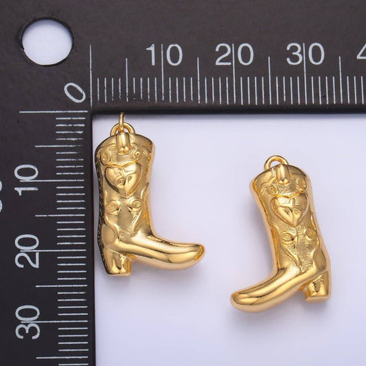 cowgirl boot charm