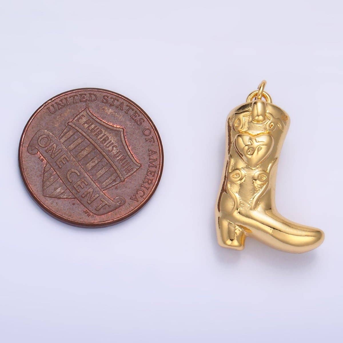 cowgirl boot charm