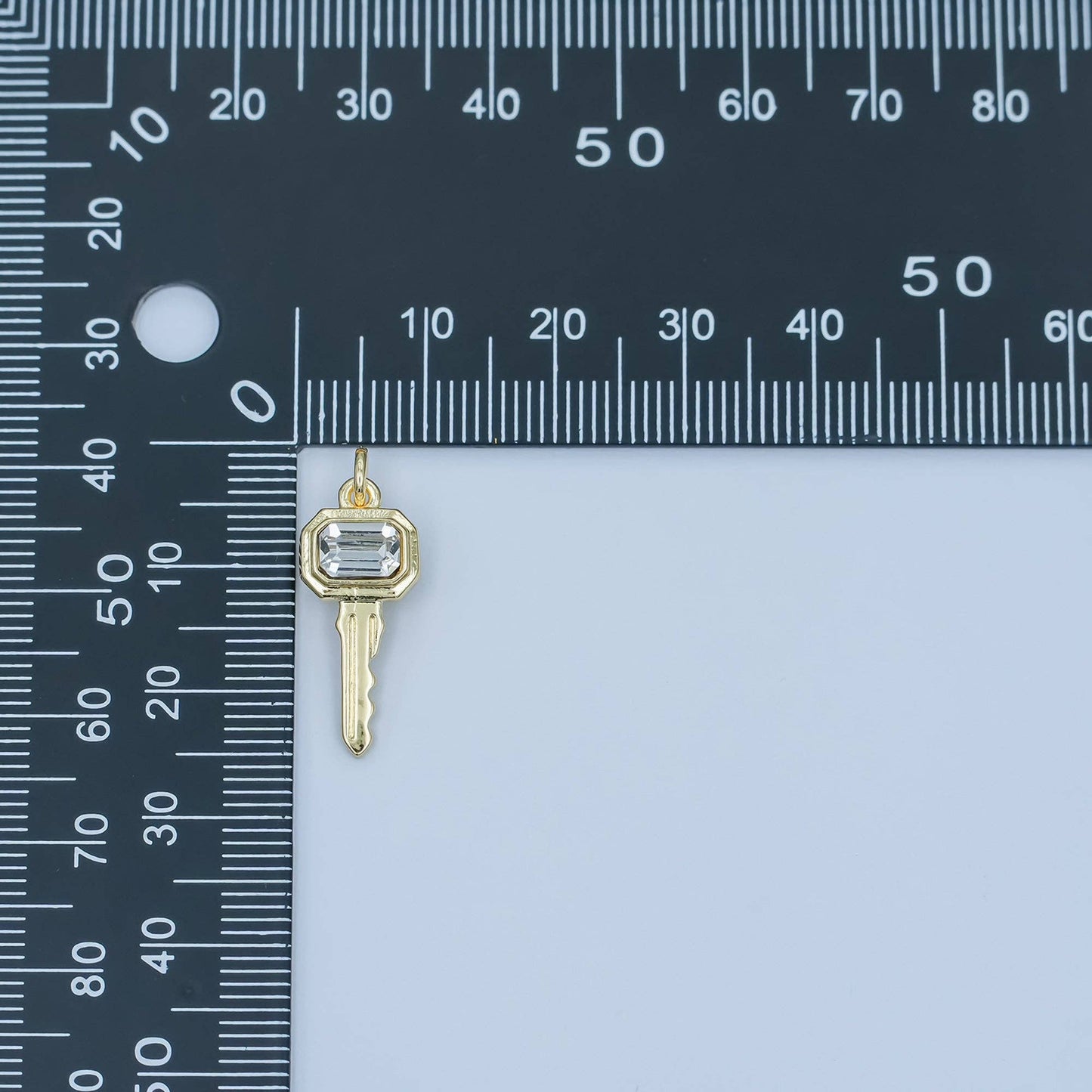 golden key charm