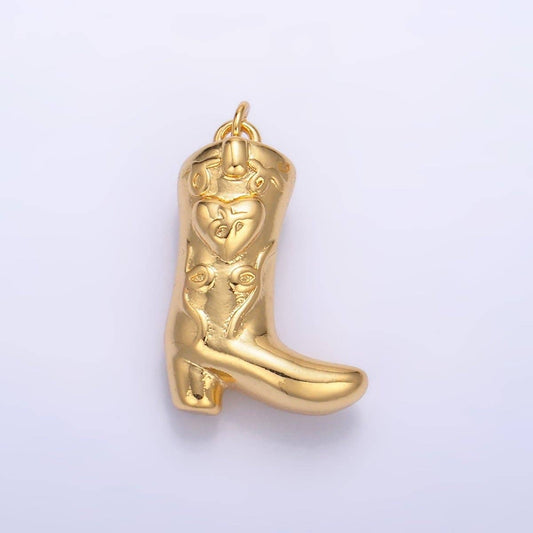 cowgirl boot charm