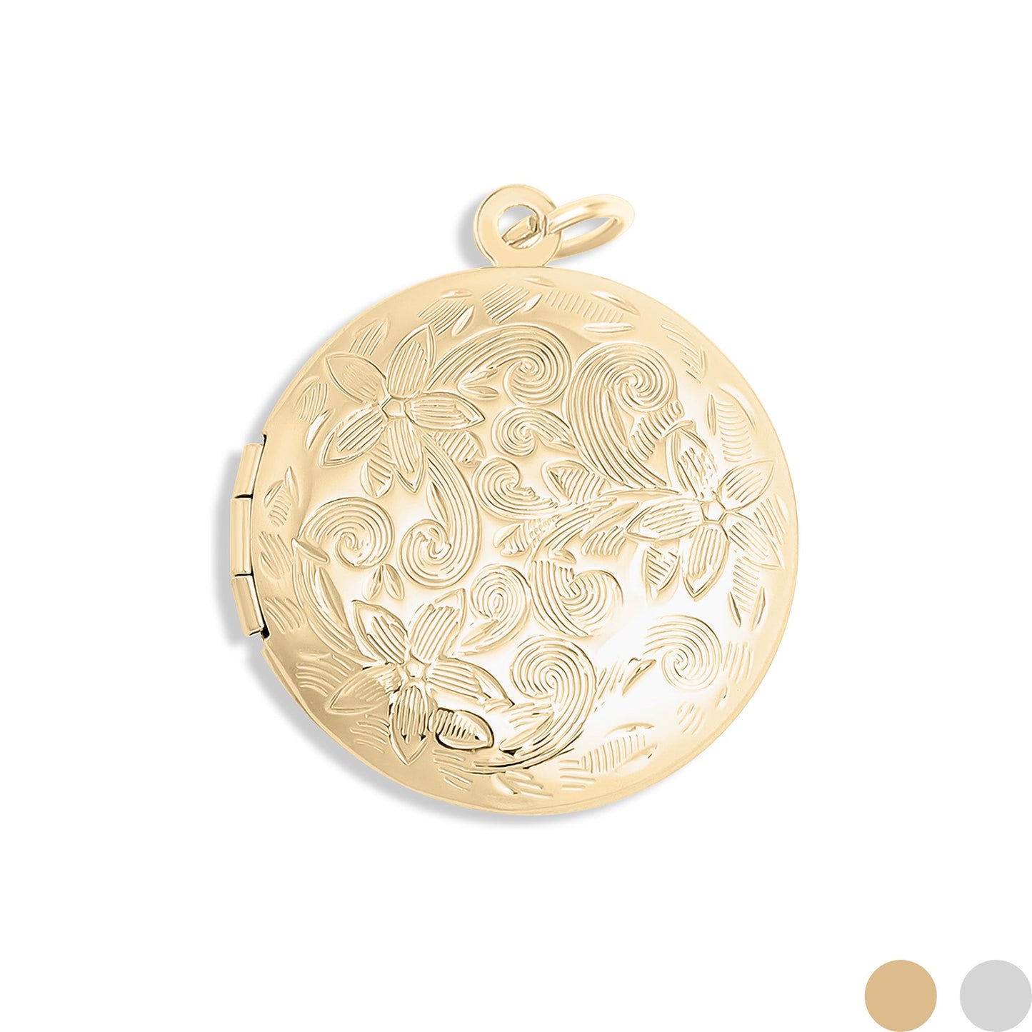gold enchanted locket