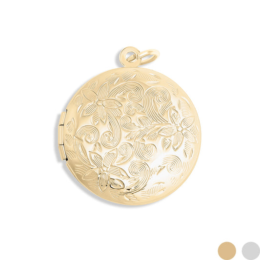 gold enchanted locket