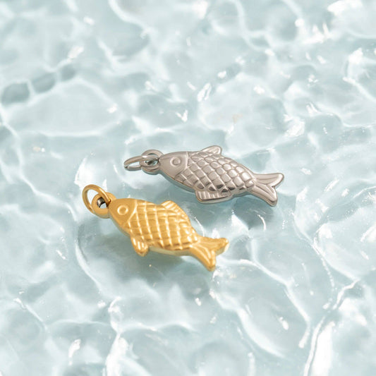 gold fish charm