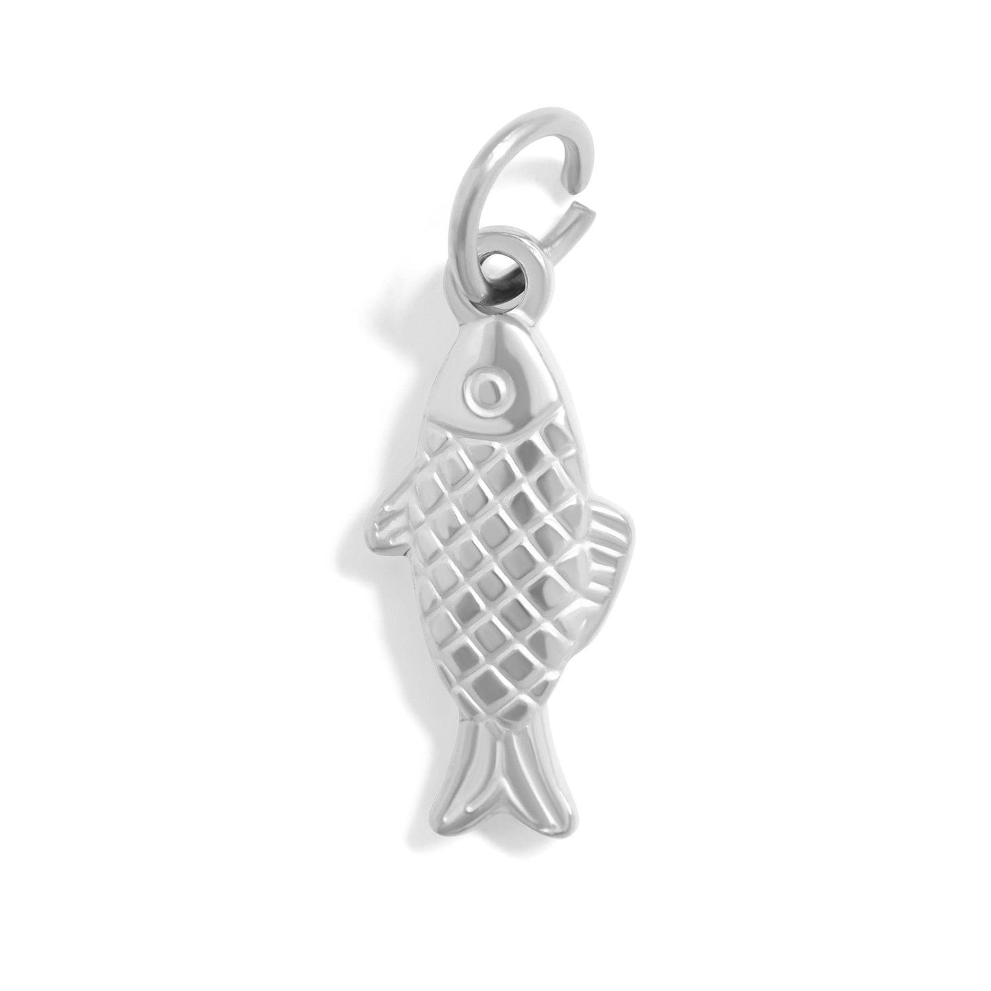 silver fish charm