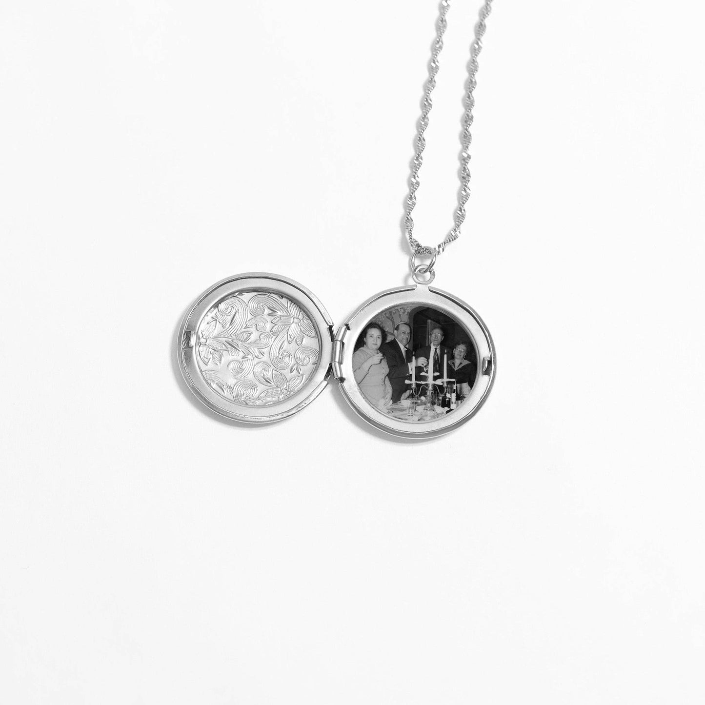 silver enchanted locket